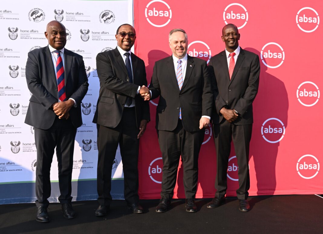 Absa and Department of Home Affairs launch South Africa's first bank-based mobile unit for Smart ID renewals