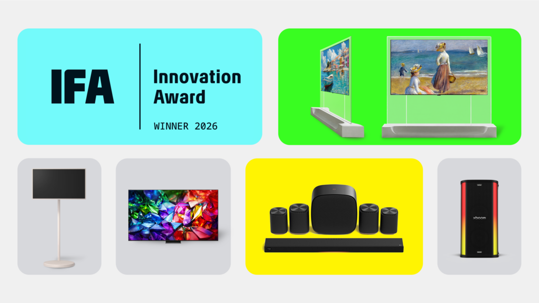 LG Electronics wins “best brand of ifa 2026” and multiple honours at ifa innovation awards