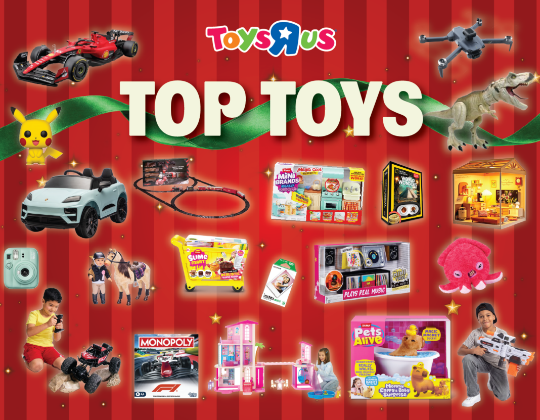 Radio Control Cars, Blind Boxes and Family Games: Toys R Us Reveals the 2026 Hottest Toys for the Festive Season